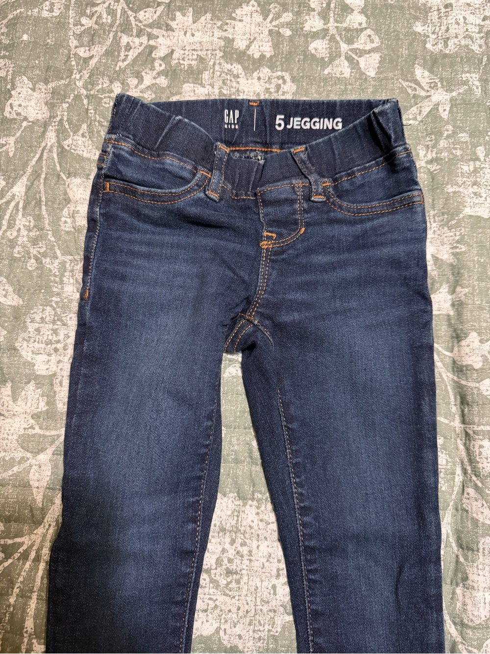 GAP Dark Wash Blue 5 Jegging - Kids Stretch Jeans